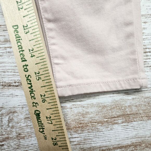 Levis 721 High Rise Skinny Ankle Jean Premium Leather Tag Pink Women Size 27 - Picture 9 of 10